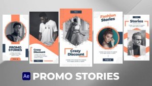 Videohive Promo Stories for After Effects Product Promo template preview