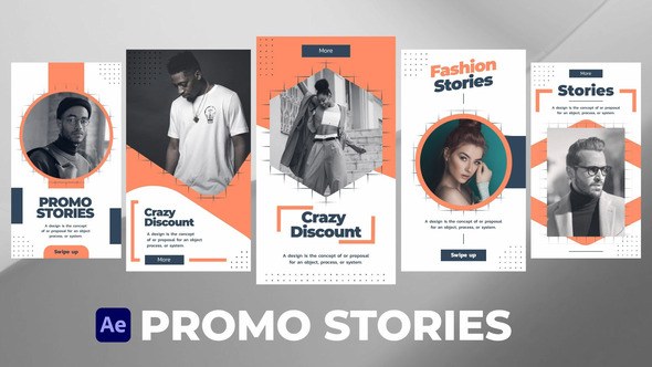 Videohive Promo Stories for After Effects Product Promo template preview