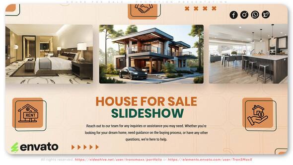 Videohive House For Sale - Promotion Presentation Product Promo template preview