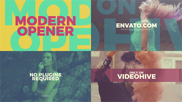Videohive Modern Opener 18712020 Openers template preview