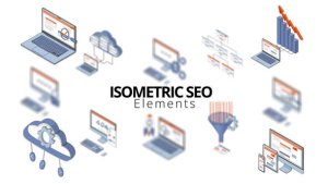 Videohive Isometric SEO Elements Elements template preview