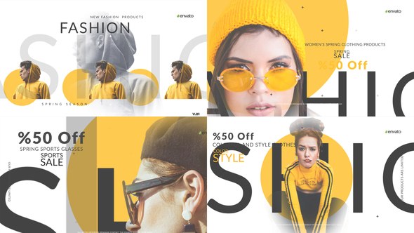 Videohive Fashion Market V2 Openers template preview