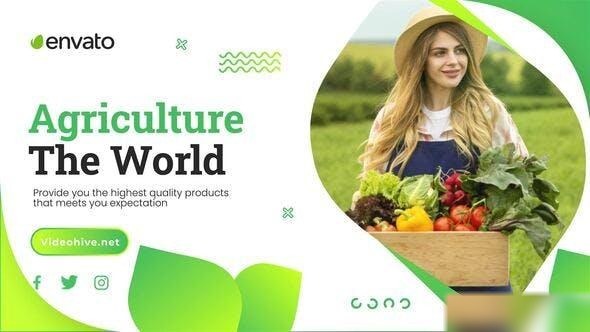 Videohive Agriculture Farming Business Promo Openers template preview