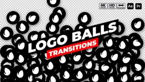 Videohive Logo Balls Transitions Elements template preview