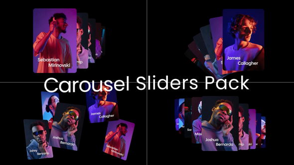Videohive Slides & Carousel Video Displays template preview