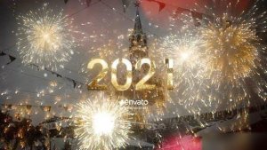 Videohive 2021 New Year Gold Countdown Openers template preview
