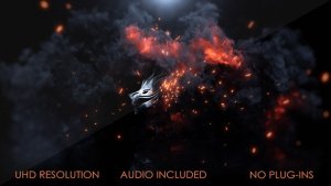 Videohive Explosion Logo Intro 46842915 Logo Stings template preview