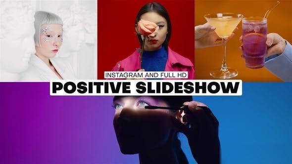Videohive Positive Slideshow 50434669 Openers template preview