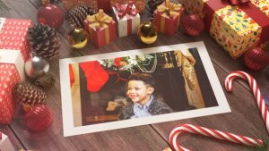 Merry Christmas Slideshow Video Displays template preview