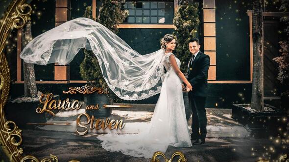 Videohive The Wedding Album Video Displays template preview