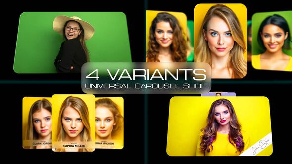 Videohive Carousel Slide | 4K Openers template preview