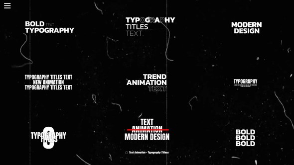 Videohive Text Animation | AE 52635328 Titles template preview