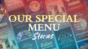 Videohive Our Special Menu Stories Product Promo template preview