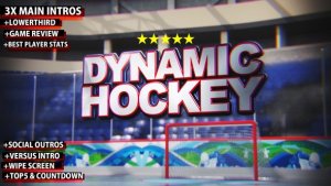 Videohive Dynamic Hockey Opener Openers template preview