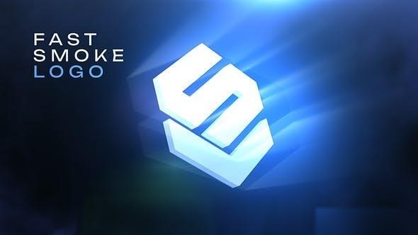 Videohive Fast Smoke Logo Logo Stings template preview