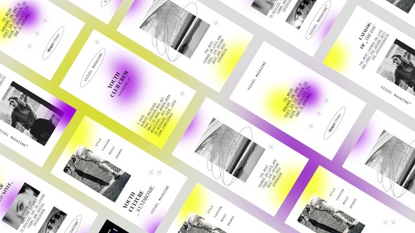 Videohive Minimal Fashion Typography Stories Product Promo template preview
