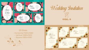 Videohive Beaming Wedding Invitation Openers template preview