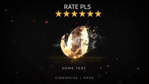 Videohive Golden Grunge Logo Logo Stings template preview