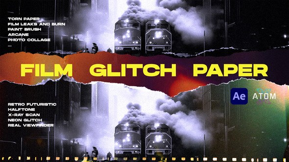 Videohive After Effects Transitions by whiterecord | Film, Glitch, Paper Elements template preview