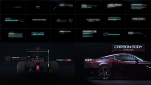 HUD Call out Video Displays template preview