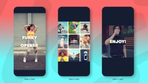 Videohive Funky Opener Reels Openers template preview
