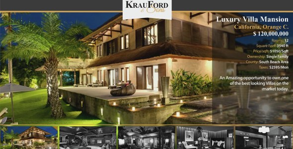 Real Estate Slideshow KIT Video Displays template preview