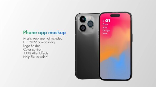 Videohive Phone Mockup Promo 55276223 Product Promo template preview