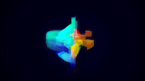 Videohive Fast Glitch Logo HD Logo Stings template preview