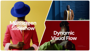 Videohive Split Screen Slideshow Openers template preview