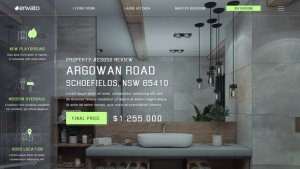 Videohive Real Estate Minimal Slides III Product Promo template preview