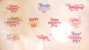 Videohive Happy Valentine's Day Titles Titles template preview