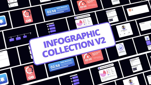 Videohive Infographic Collection After Effect 61104071 Logo Stings template preview