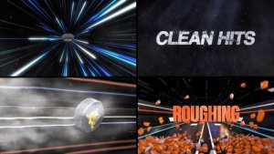 Videohive Ice Hockey Bumper (2 Bumpers) Logo Stings template preview
