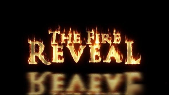 Videohive Fire Logo Or Title Reveal Intro Logo Stings template preview