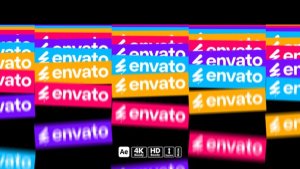 Videohive Kinetic Box Logo Logo Stings template preview