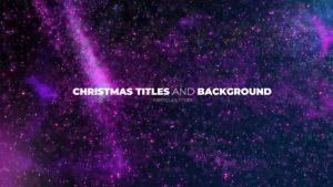 Videohive Colorful Christmas Opener with Particles Elements template preview