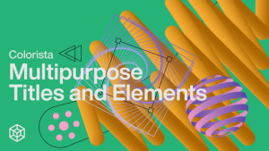 Videohive Colorista - Multipurpose Titles and Elements Titles template preview