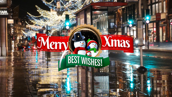 Videohive Chirstmas Title Titles template preview