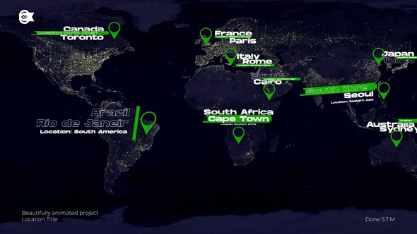 Videohive Location | After Effects Titles template preview