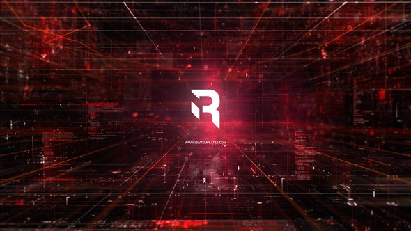 Videohive Cyber Logo Logo Stings template preview
