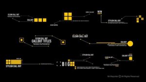 Videohive Callout Titles Version 2 Titles template preview