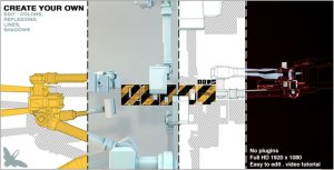 Videohive Robot Arms Logo Logo Stings template preview