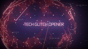 Videohive Technology Glitch Opener Titles template preview