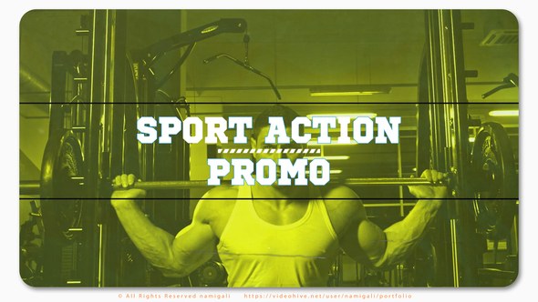 Videohive Sport Action Promo 60447064 Openers template preview