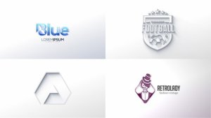Videohive Bright Logo Opener Logo Stings template preview