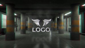 Videohive Garage Logo reveal Logo Stings template preview
