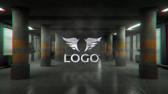 Videohive Garage Logo reveal Logo Stings template preview