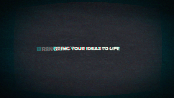 Videohive Glitch Logo Reveals With Sound FX Logo Stings template preview