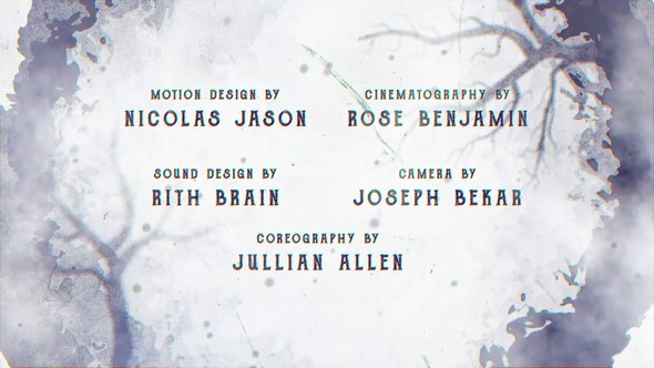 Videohive Cine Credit V.4 Titles template preview