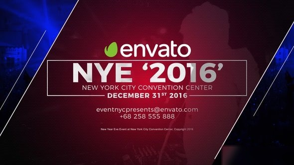 Videohive Event Teaser Video Displays template preview